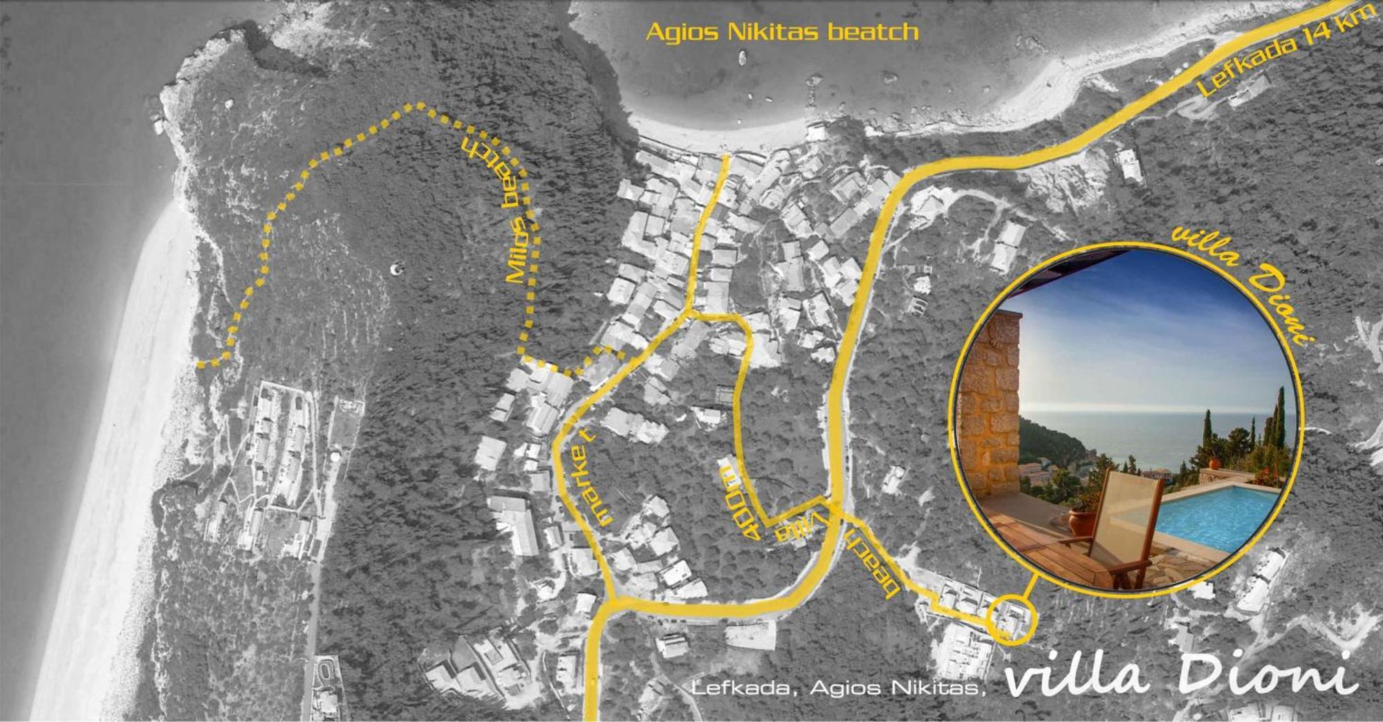 Villa Dioni Áyios Nikítas Eksteriør bilde